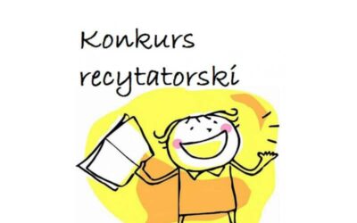 KONKURS RECYTATORSKI „W KRAINIE WIERSZY” DLA KLAS I – VIII