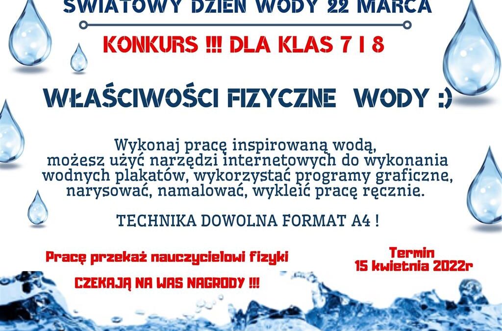 Światowy Dzień Wody