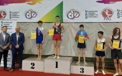 Jan Czarnek – II miejsce w akrobatyce