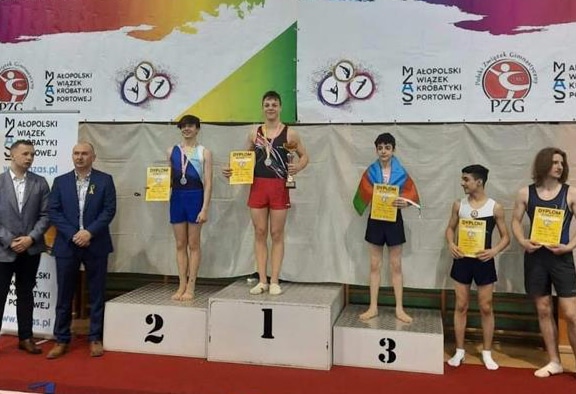 Jan Czarnek – II miejsce w akrobatyce