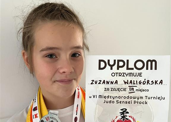 Zuza Waligórska – mistrzyni JUDO