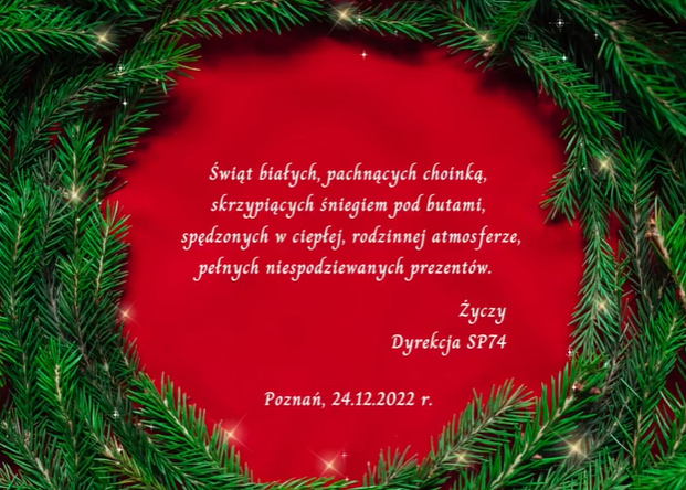 Świąteczne życzenia