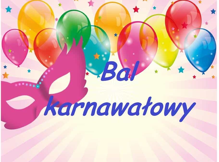 Bal karnawałowy klas 1-3