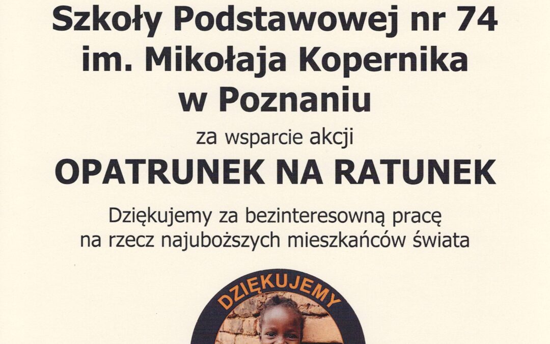 Podziękowanie :)