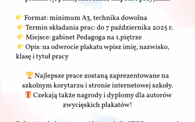 🎨 Konkurs plastyczny „Szkoła wolna od przemocy”