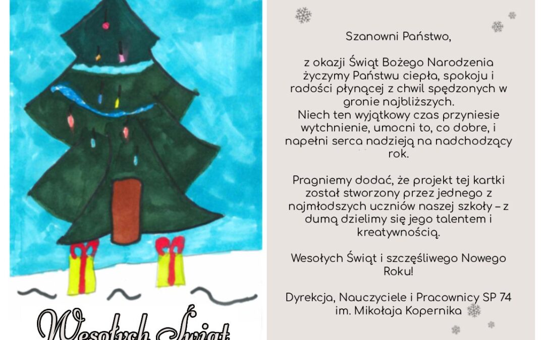 Życzenia świąteczne