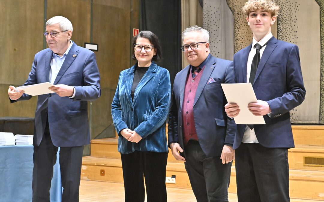 Wielki sukces naszego ucznia! Nikodem laureatem Nagrody Miasta Poznania