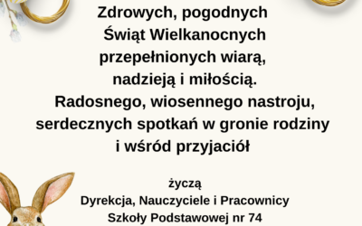ŻYCZENIA WIELKANOCNE