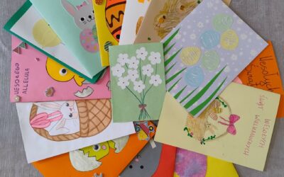 Wielkanocna kartka pełna serca :)