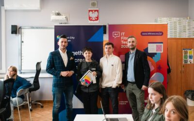 Inauguracja IT Fitness Test w SP74 Poznań!